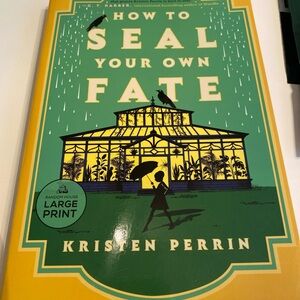 How to Seal Your Own Fate Book paperback Large print